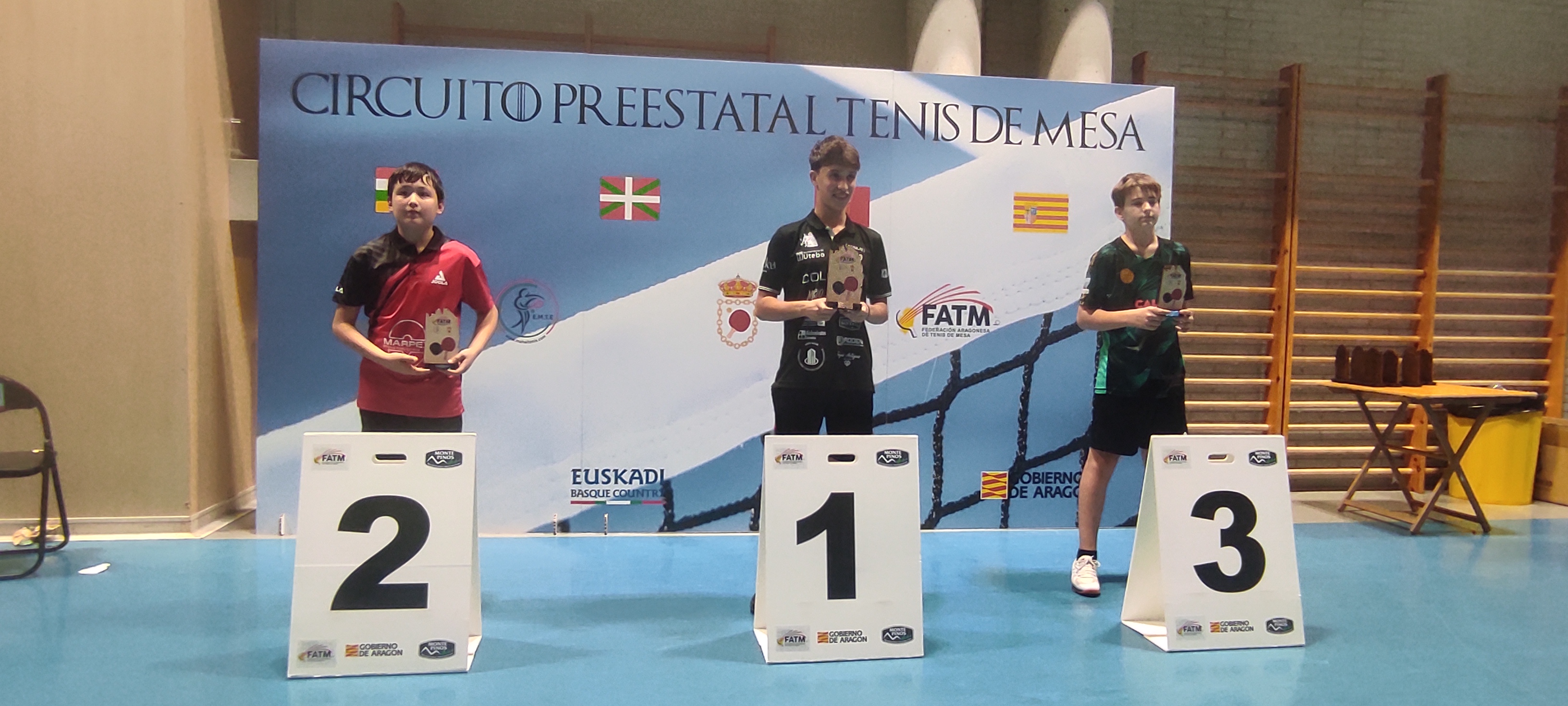 TENIS DE MESA | Navarra brilla entre las mejores canteras del norte